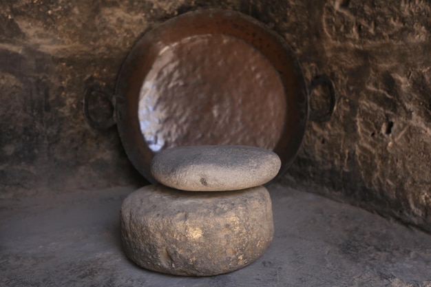 Batan. The fulling mill or maray is a lithic object used to grind food in Peru and western Bolivia.