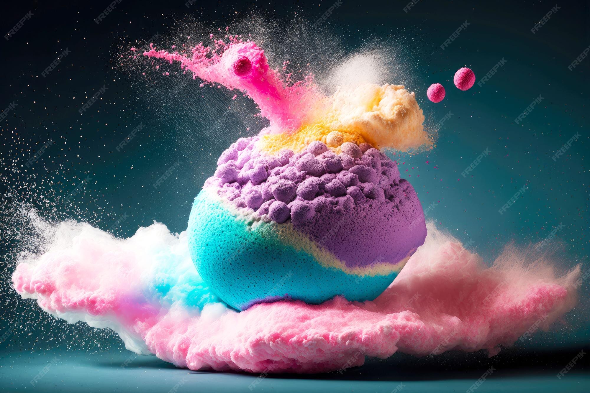 Bath Bomb Explosion atelieryuwa.ciao.jp