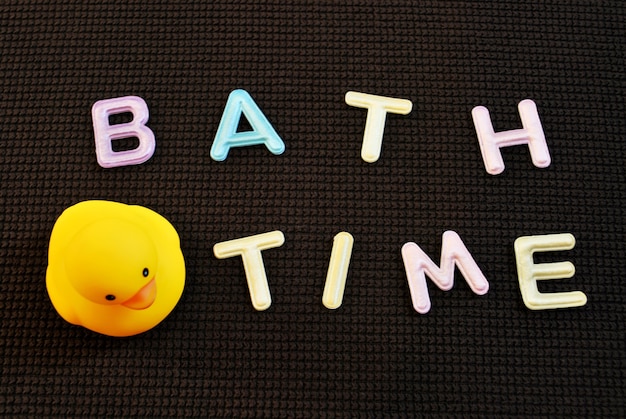 Bath time. Take a bath