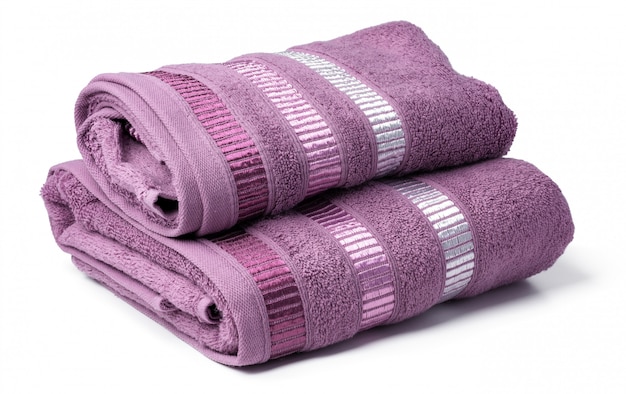 Bath towel isolated