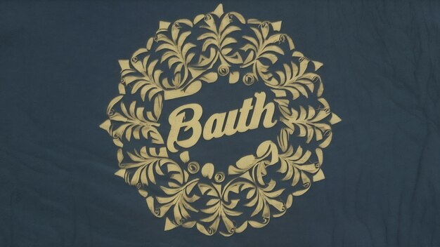 Photo bath towel