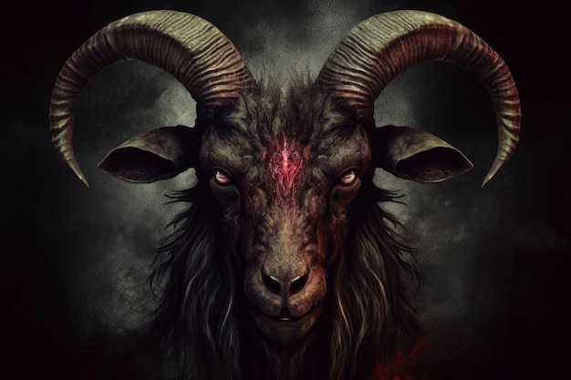 Bathomet goat demon Generate Ai