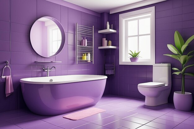 Bathroom interior design