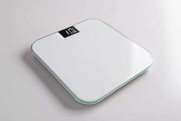 Bathroom Scale Mockup Blank White Space voor uw ontwerp