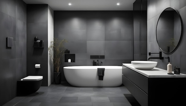 Bathroom with bath tub