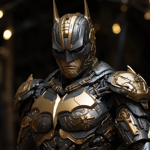 Batman gold armor