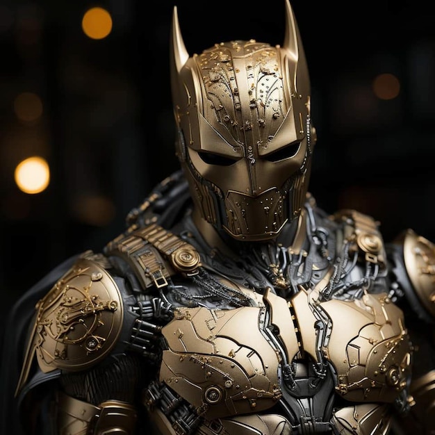 Batman gold armor