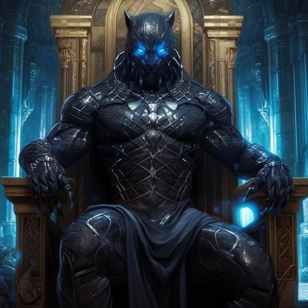 Batman Is Sitting On Throne Batman, HD wallpaper