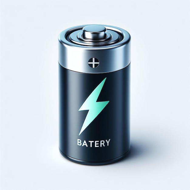 BATTERIE op een witte achtergrond 2