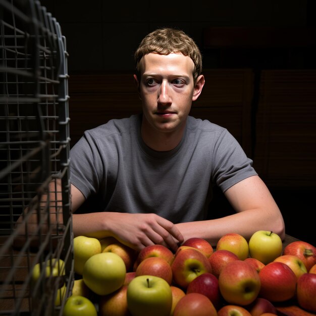 Photo battle for survival mark zuckerberg's fight for food within prison walls