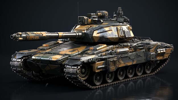 写真 戦闘戦車モデル