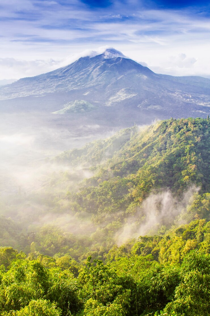Photo バトゥール火山