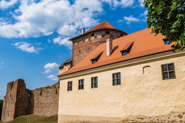 Bauska Castle - Earlier Ruins of a Livonian Order Castle and a Later Palace.