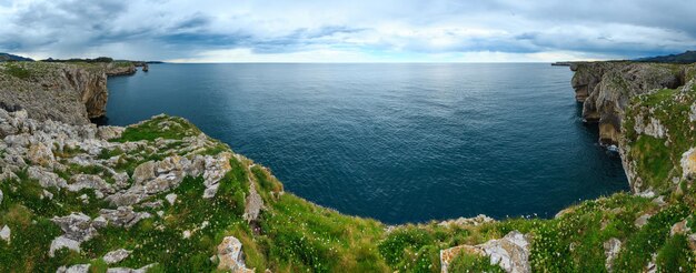 Bay of Biscay rocky coast Spain