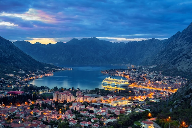 Bay of Kotor Montenegro