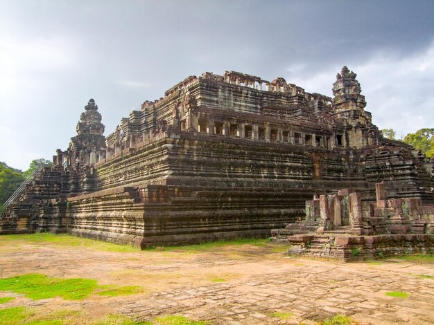 Bayon temple in Cambodia