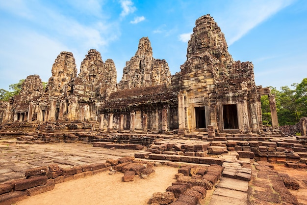 シェムリアップのバイヨン寺院