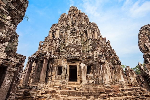 シェムリアップのバイヨン寺院