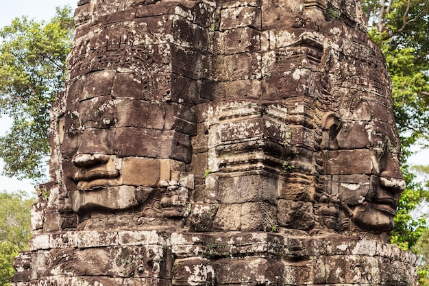 Bayon temple in Siem Reap