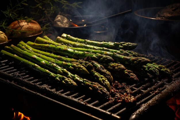 BBQ Grilled Asparagus Spears