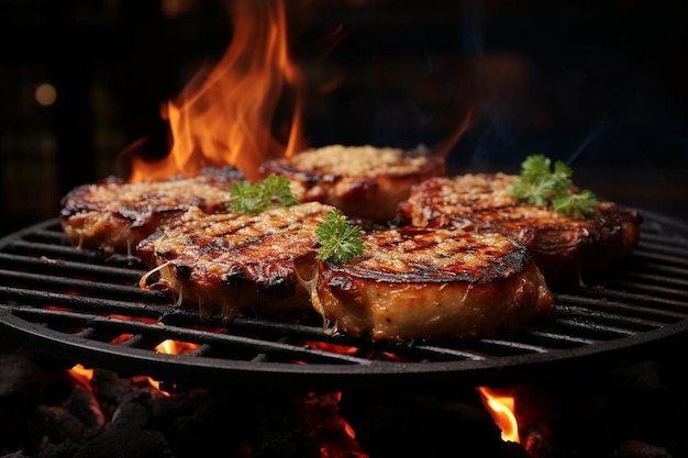 BBQ Grilled Cabbage Steaks