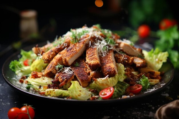 BBQ kip Caesar salade