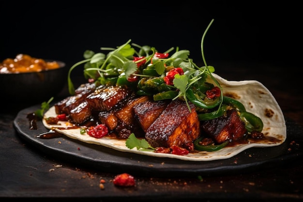 BBQ Pork Belly Tacos best BBQ image photography