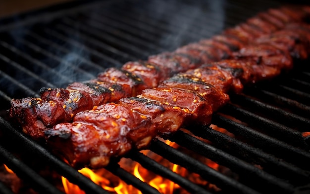 BBQ Ribs Sizzle to Flavorful Glory