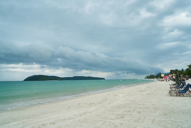 해변 배경