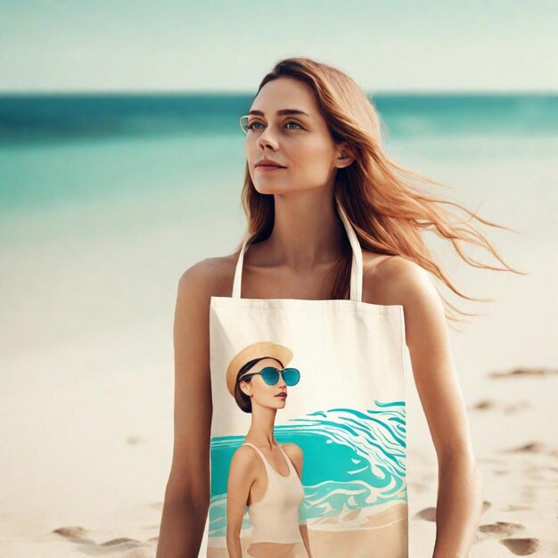 Photo beach bag