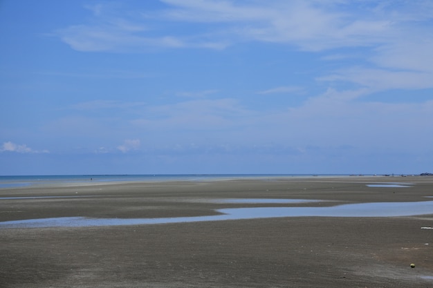 ビーチ、ビーチ、海、空