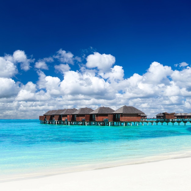 Beach and beautiful tropical sea