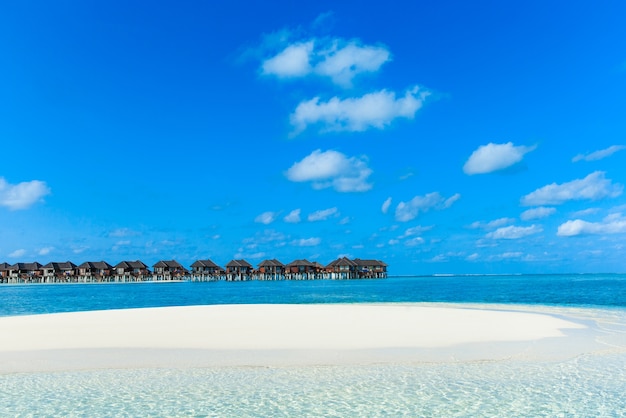 Beach and beautiful tropical sea