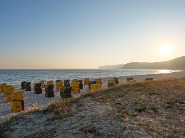 Photo the beach of binz