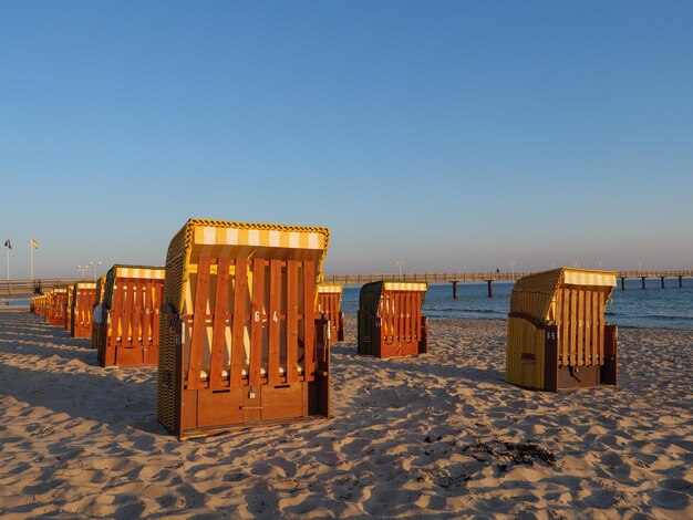 Photo the beach of binz