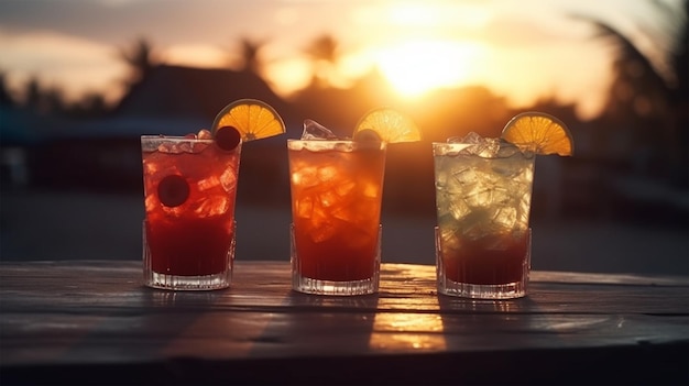 Beach Bliss Cocktails