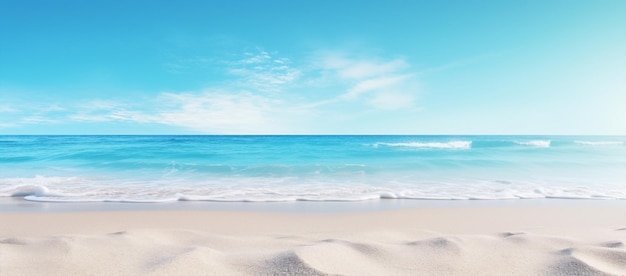 Пляж голубая морская вода