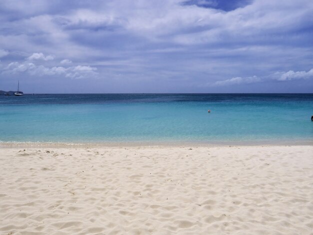 The beach on boracay island, philippines