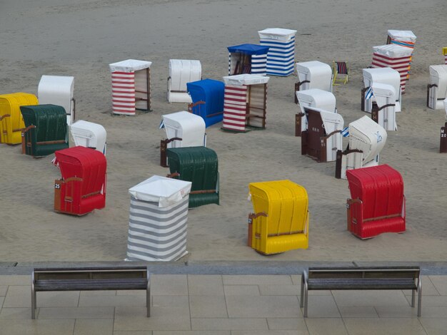 the beach of borkum