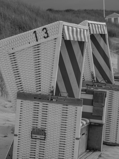 Photo beach of borkum