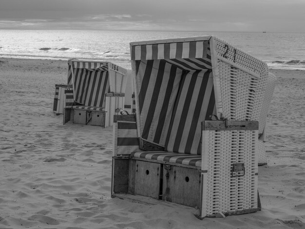 Photo beach of borkum