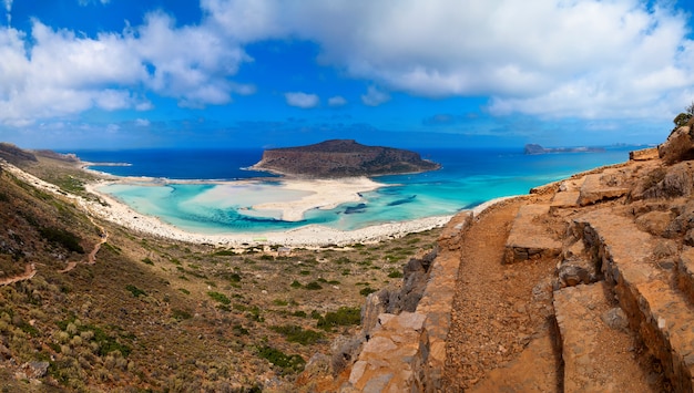 Photo beach in crete