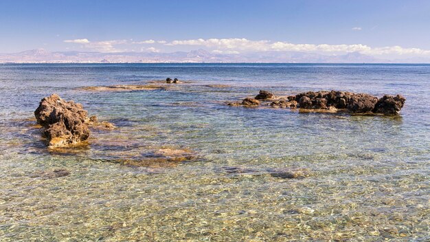 The beach at the dead sea