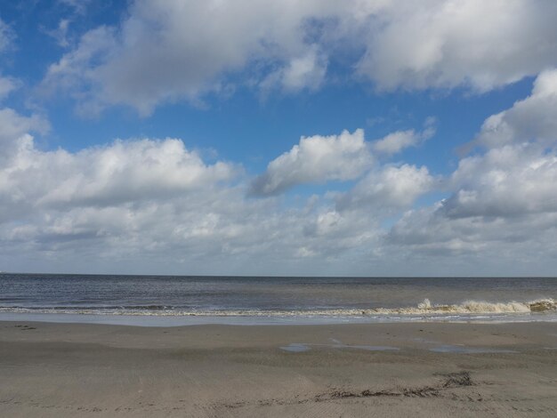 Photo beach and dunes of spiekeroog