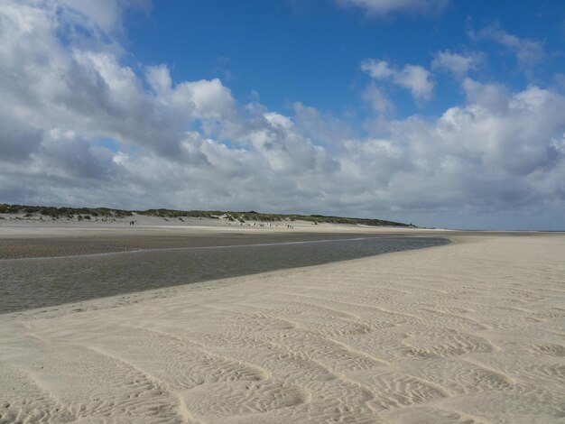 Photo beach and dunes of spiekeroog