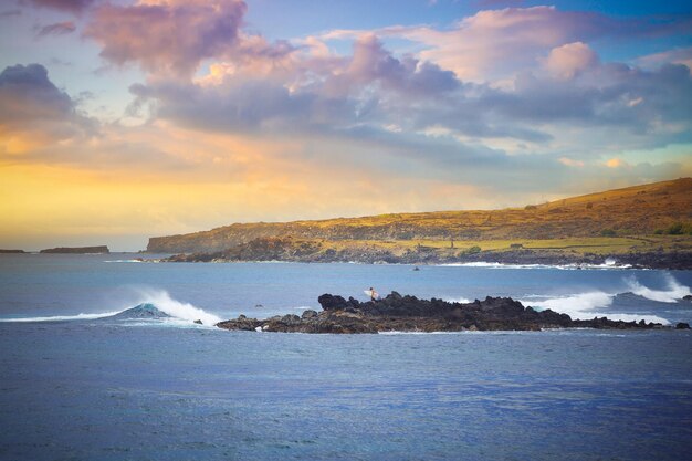 Beach Easter Island