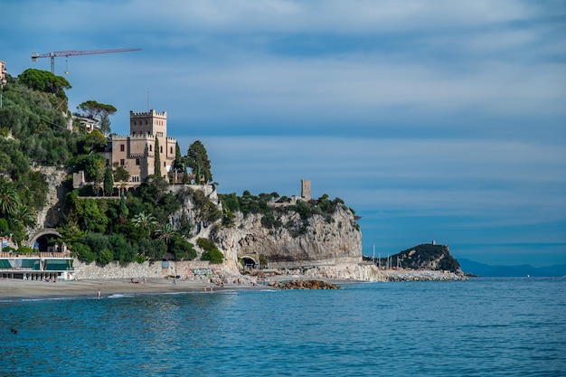 Beach in Finale Ligure