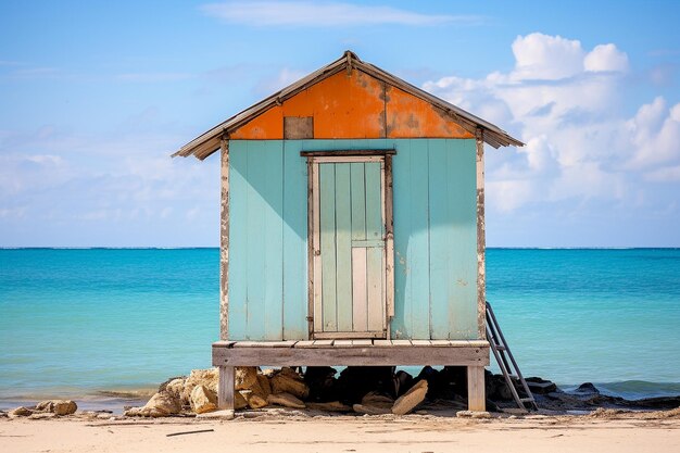 Photo beach hut