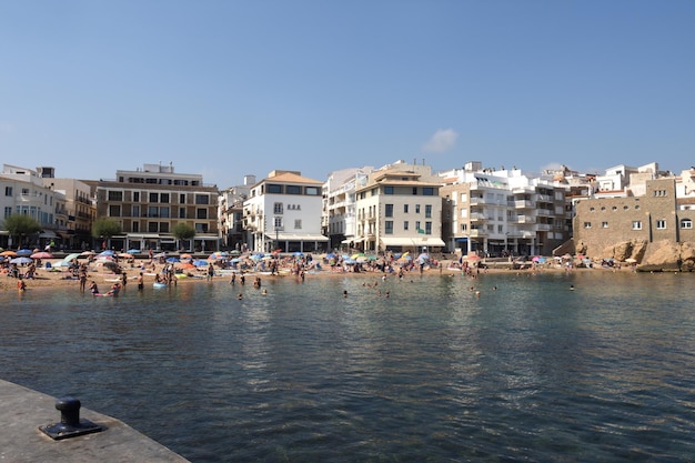 Spiaggia di la escala costa brava provincia di girona catalogna spagna