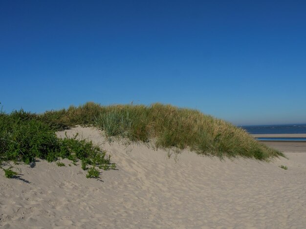 Photo the beach of langeoog